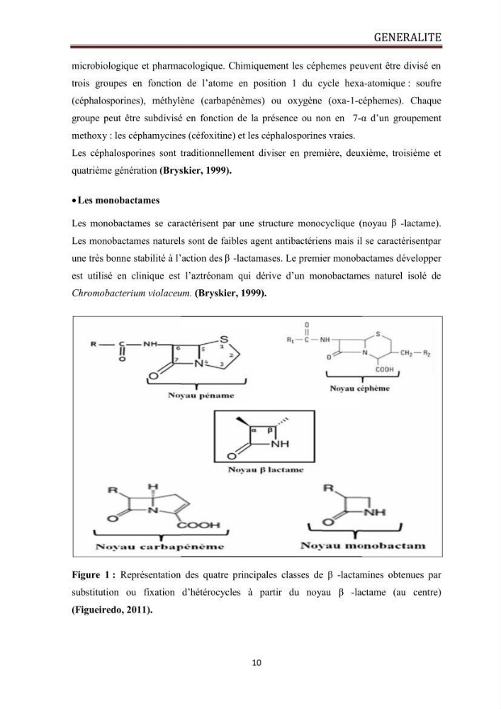 Caractérisation des mécanismes de résistance aux béta-lactamines chez des bactéries à Gram négatif isolées des eaux usées et aux traitées de la STEP de Boumerdes