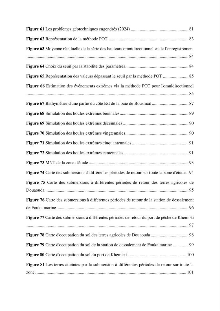 Gestion et valorisation des zones littorales à intérêt stratégique cas de la wilaya de Tipaza