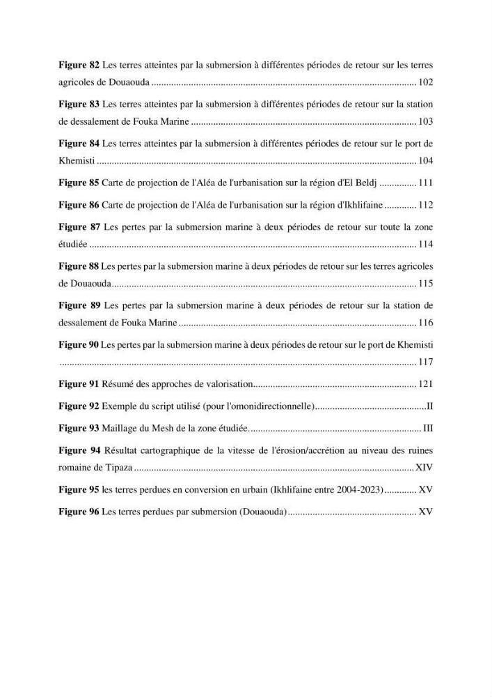 Gestion et valorisation des zones littorales à intérêt stratégique cas de la wilaya de Tipaza