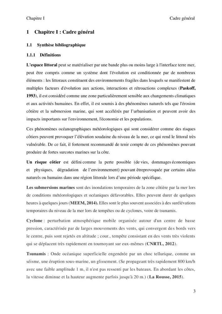 Gestion et valorisation des zones littorales à intérêt stratégique cas de la wilaya de Tipaza