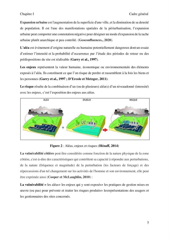 Gestion et valorisation des zones littorales à intérêt stratégique cas de la wilaya de Tipaza