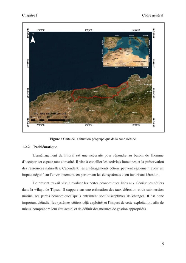 Gestion et valorisation des zones littorales à intérêt stratégique cas de la wilaya de Tipaza