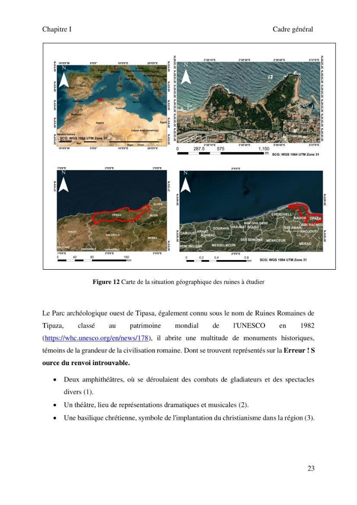 Gestion et valorisation des zones littorales à intérêt stratégique cas de la wilaya de Tipaza