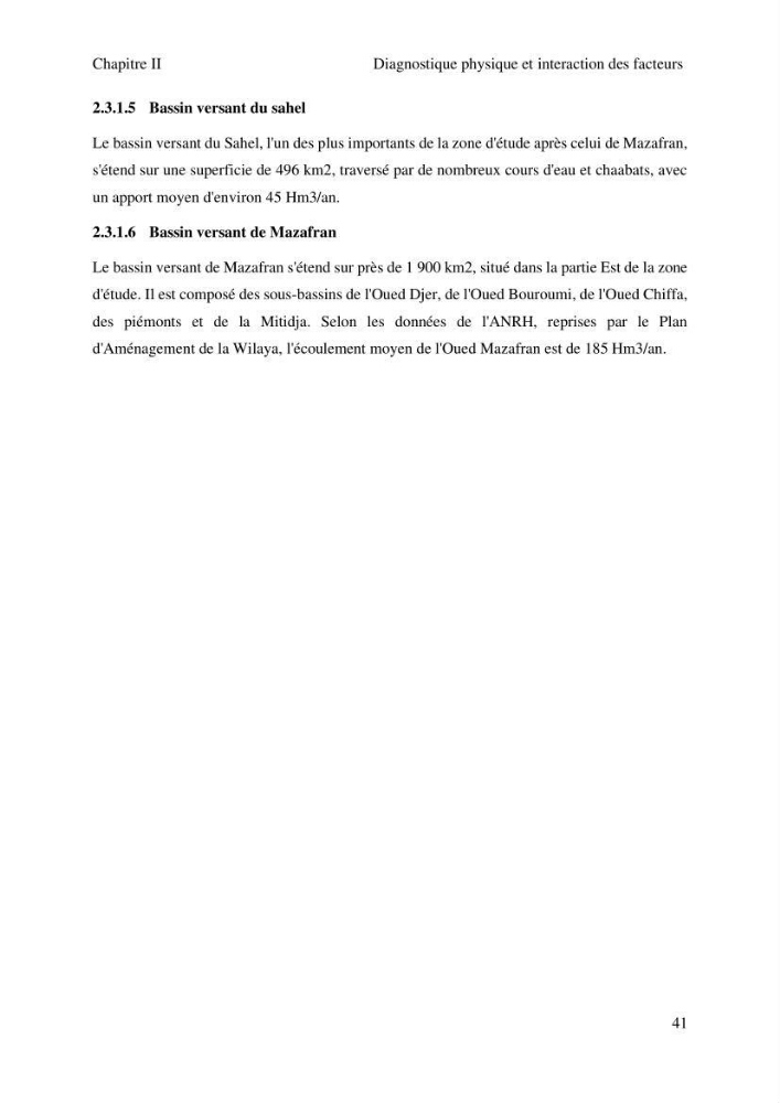 Gestion et valorisation des zones littorales à intérêt stratégique cas de la wilaya de Tipaza