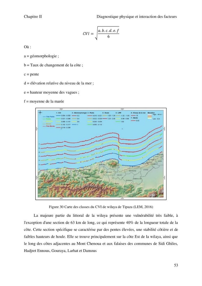 Gestion et valorisation des zones littorales à intérêt stratégique cas de la wilaya de Tipaza