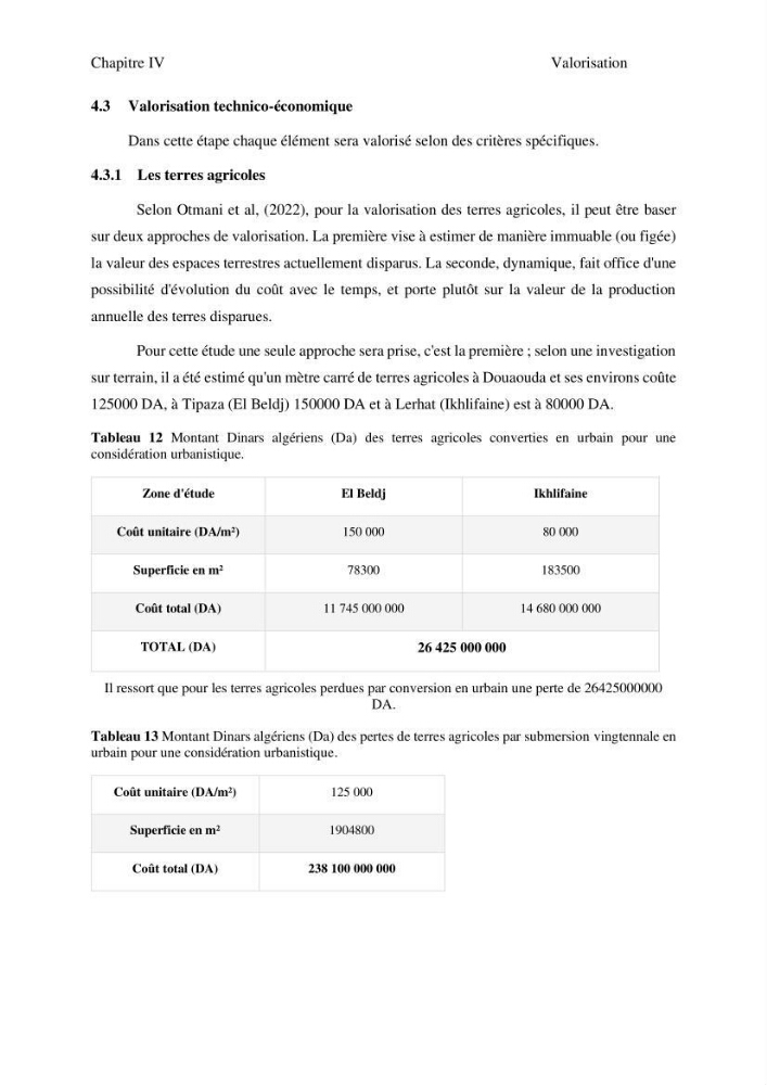 Gestion et valorisation des zones littorales à intérêt stratégique cas de la wilaya de Tipaza