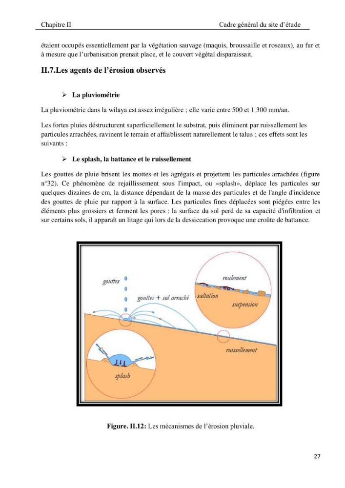 Evolution et dynamique de la falaise Est de Boumerdes et proposition des solutions
