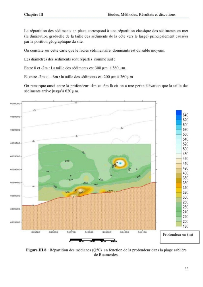Evolution et dynamique de la falaise Est de Boumerdes et proposition des solutions
