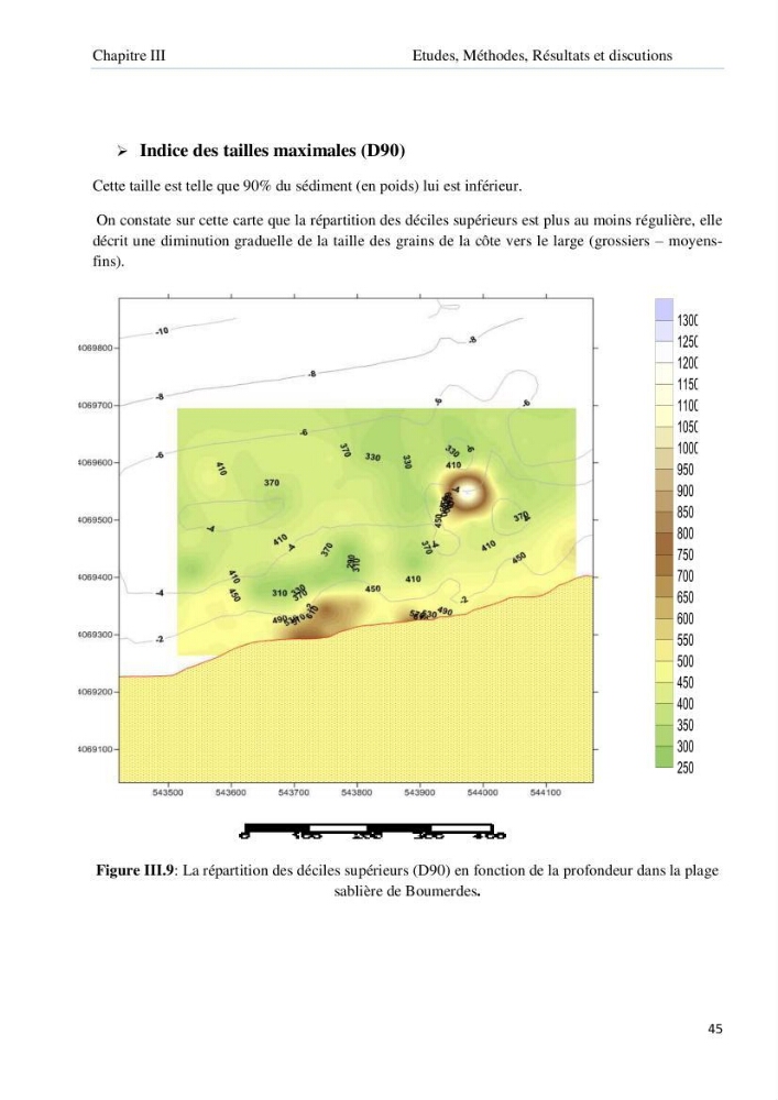 Evolution et dynamique de la falaise Est de Boumerdes et proposition des solutions