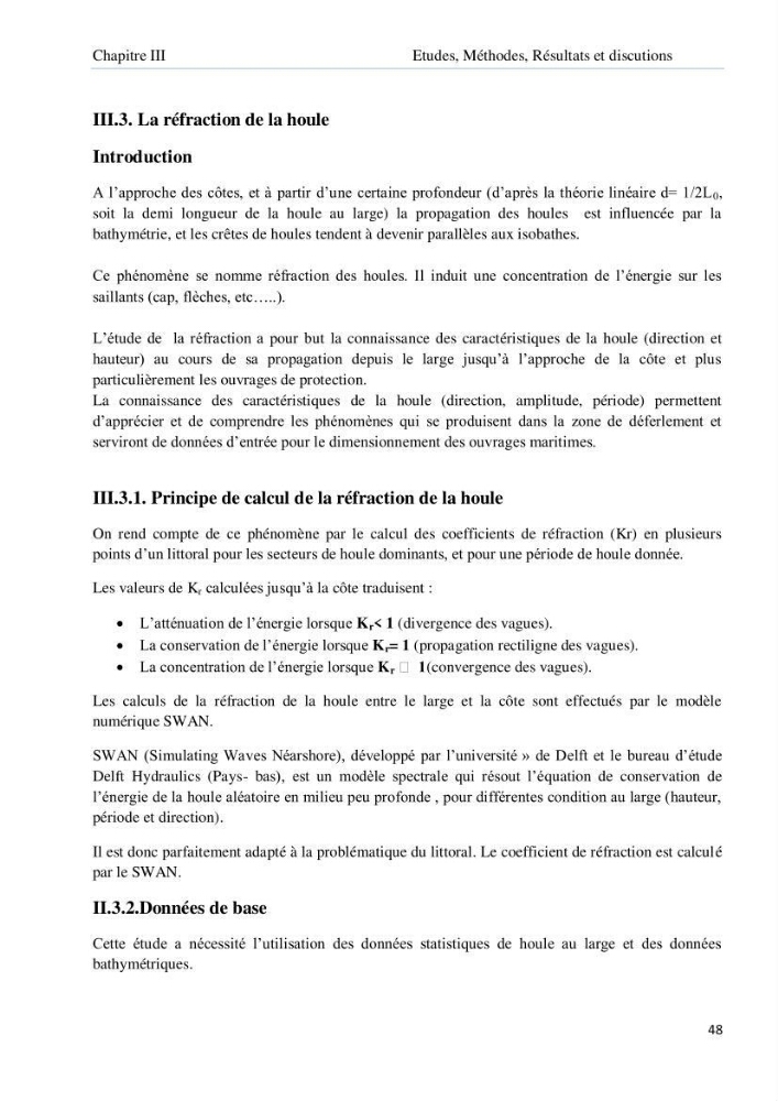 Evolution et dynamique de la falaise Est de Boumerdes et proposition des solutions