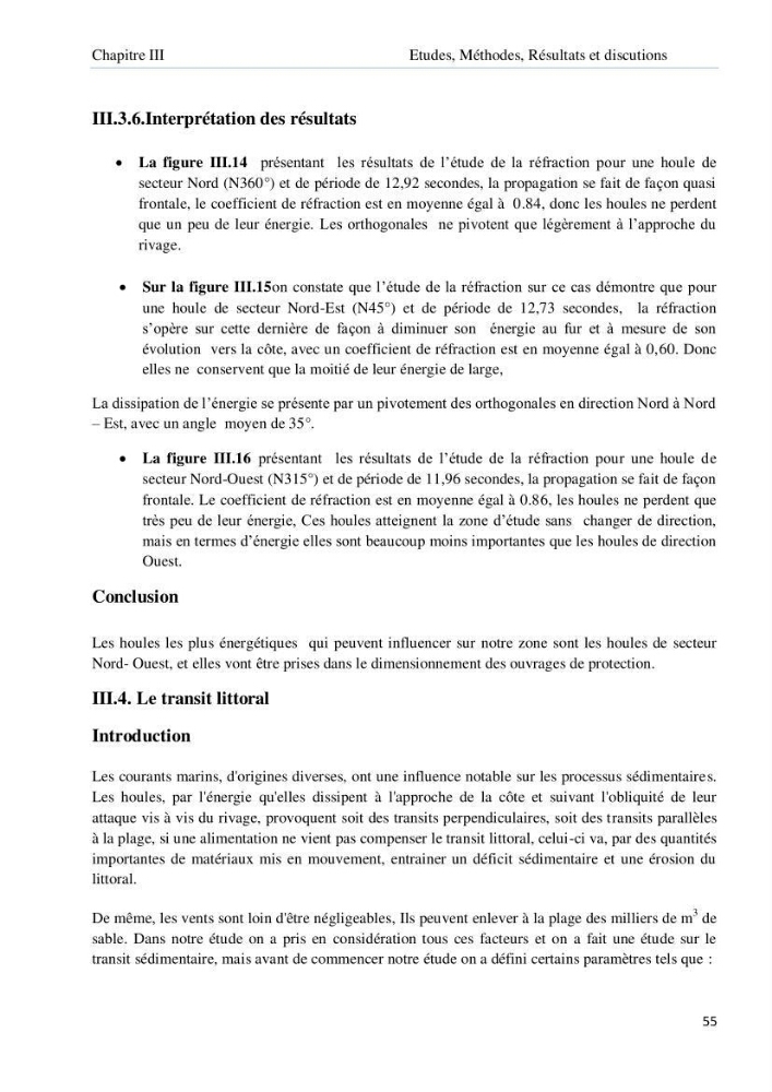 Evolution et dynamique de la falaise Est de Boumerdes et proposition des solutions