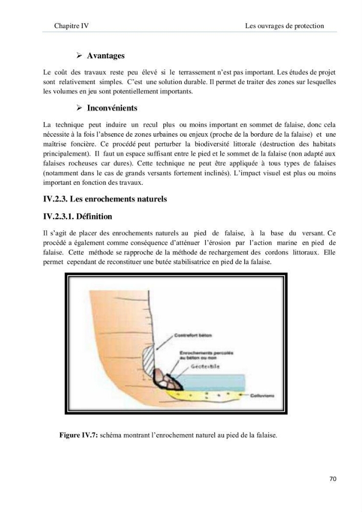 Evolution et dynamique de la falaise Est de Boumerdes et proposition des solutions