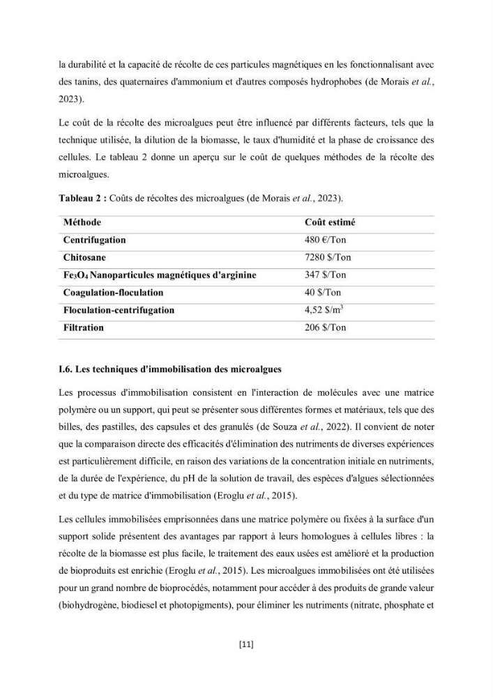 Étude l\'éfficacité épuratoire de consortia microalgues - bactéries dans le traitement des eaux usées aquacoles