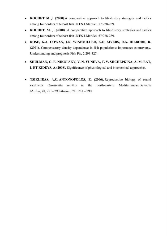 Approche sur l’impact de la température de surface sur l’efficacité Approche sur l’impact de la température de surface sur l’efficacité de la flottille sardinière de Zemmouri (Willaya de Boumerdes)