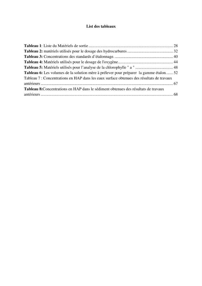 Evaluation des niveaux de pollution par les hydrocarbures aromatiques polycycliques dans les eaux et sédiments marins de la baie de Bou- Ismail (Est):