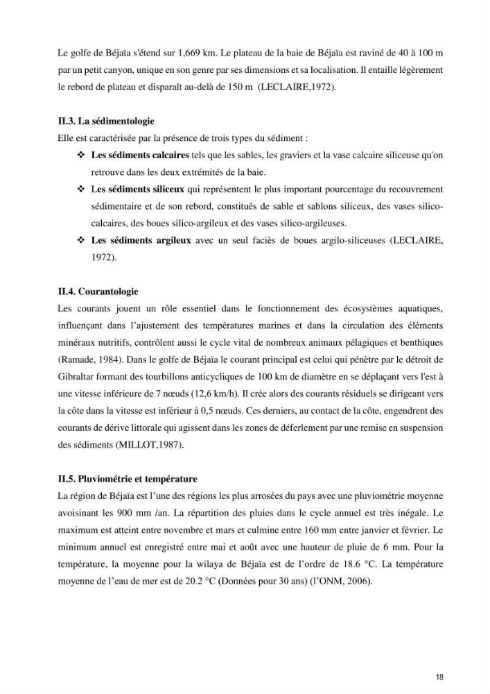 Monitoring de la pollution inorganique par les métaux dans le golf de Bejaia