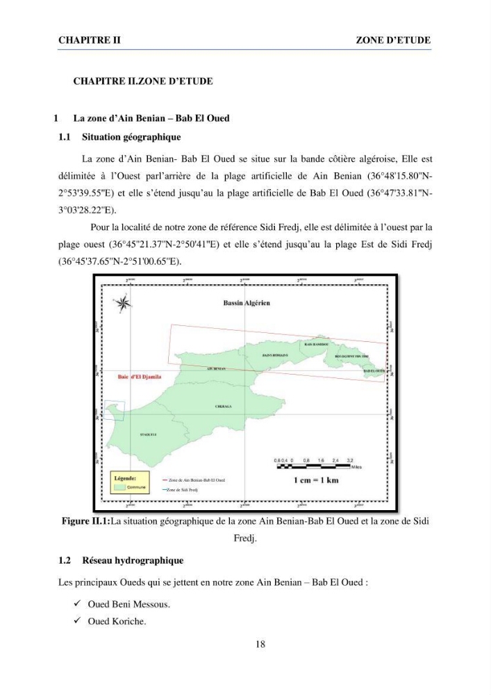 Qualité physico-chimique et bactériologique des eaux littorales