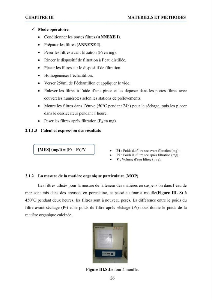 Qualité physico-chimique et bactériologique des eaux littorales
