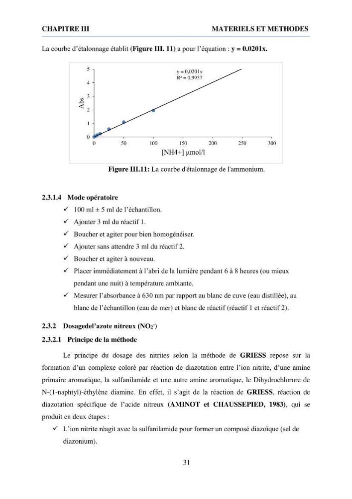 Qualité physico-chimique et bactériologique des eaux littorales