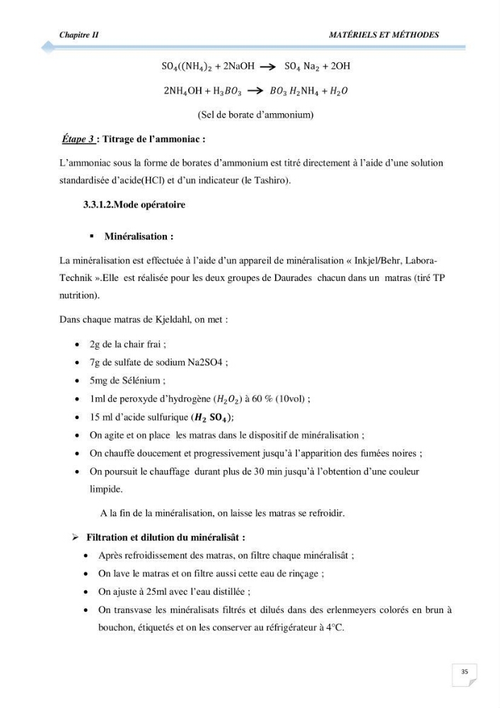 Contribution à l\'étude de la déférienciation morphométrique et génétique des daurades ( Sparus aurata) (linné 1758) sauvages et d\'élevage: