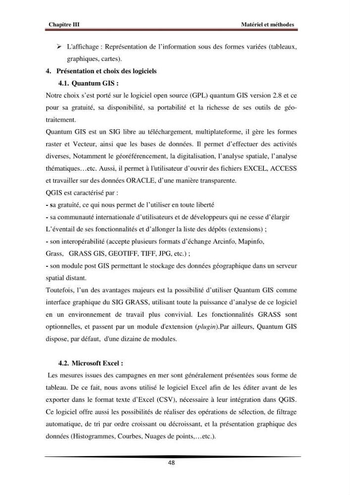 Analyse géostatistique de quelques paramètres de pollution côtière dans la baie de Bou-Ismail: