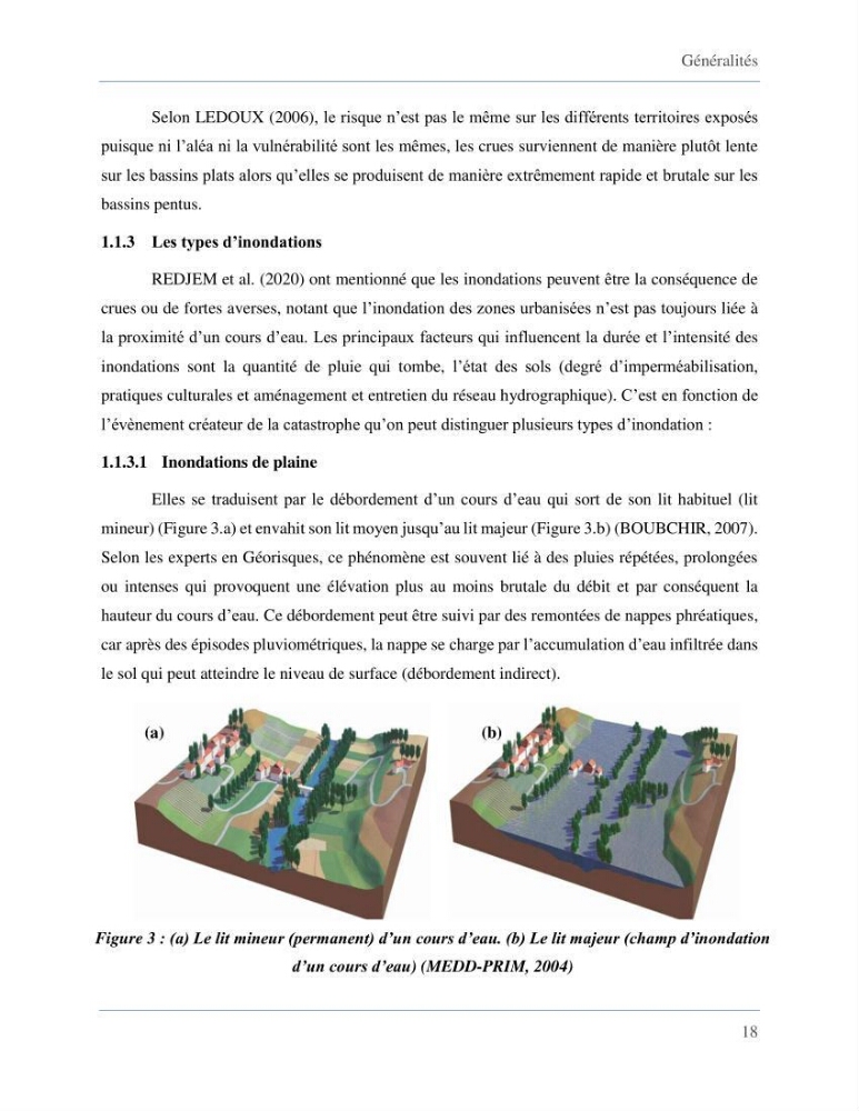 Etude de la vulnérabilité de la wilaya d’Alger aux inondations et estimation de leur variabilité spatio-temporelle
