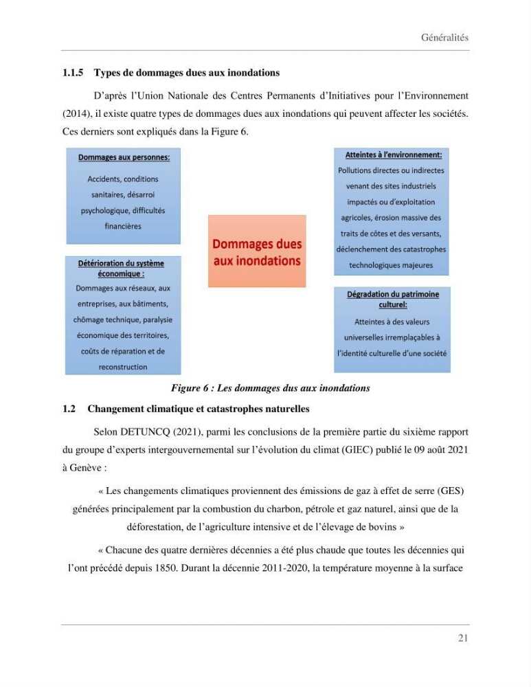Etude de la vulnérabilité de la wilaya d’Alger aux inondations et estimation de leur variabilité spatio-temporelle