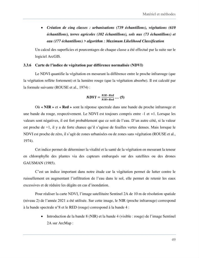 Etude de la vulnérabilité de la wilaya d’Alger aux inondations et estimation de leur variabilité spatio-temporelle