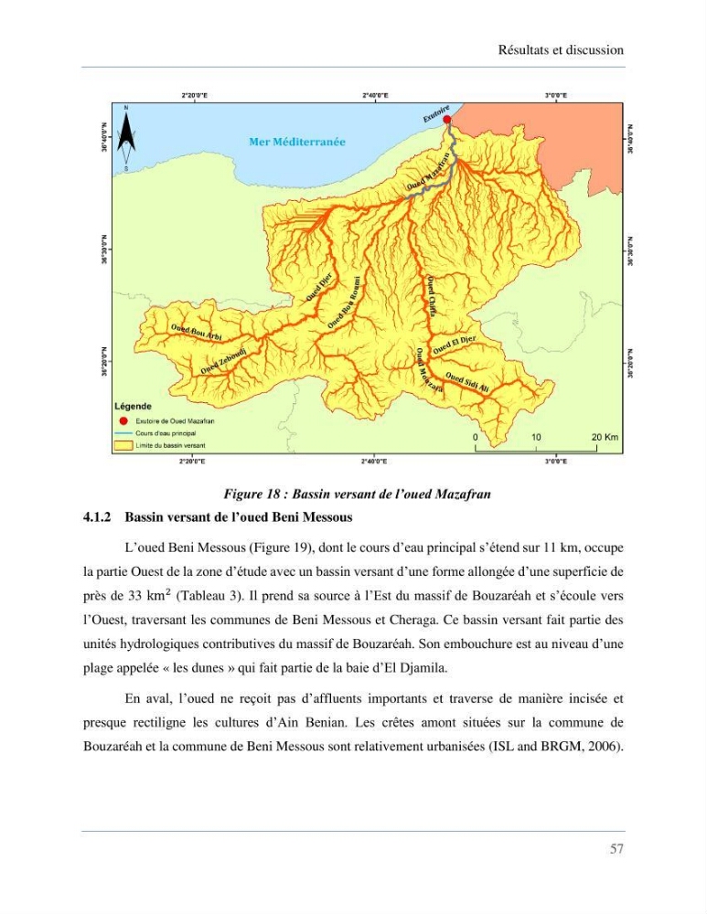 Etude de la vulnérabilité de la wilaya d’Alger aux inondations et estimation de leur variabilité spatio-temporelle