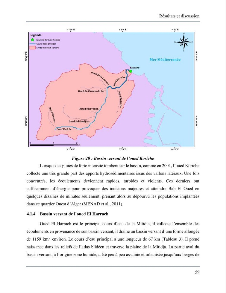Etude de la vulnérabilité de la wilaya d’Alger aux inondations et estimation de leur variabilité spatio-temporelle