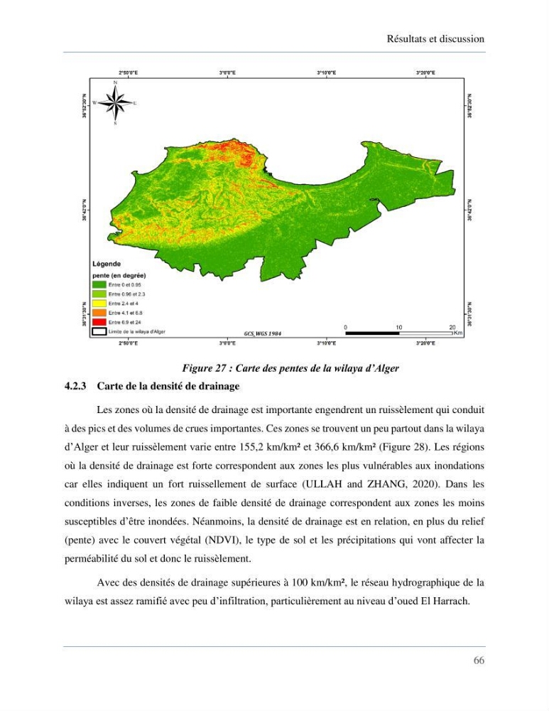 Etude de la vulnérabilité de la wilaya d’Alger aux inondations et estimation de leur variabilité spatio-temporelle