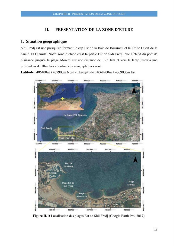 Evolution morphodynamique de la plage de Sidi-Fredj