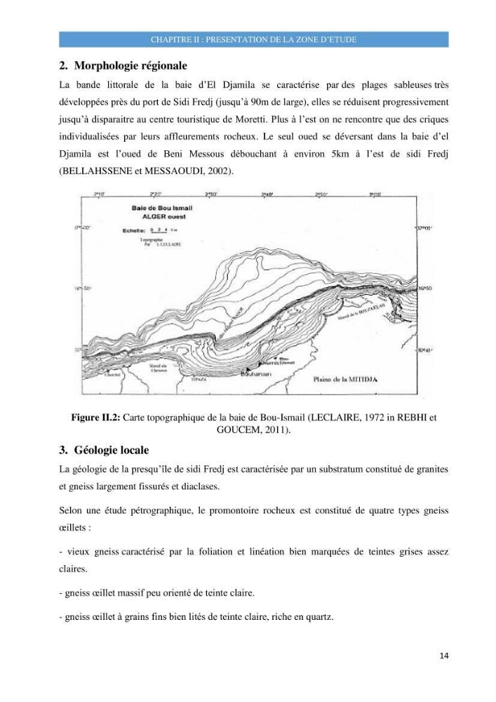 Evolution morphodynamique de la plage de Sidi-Fredj