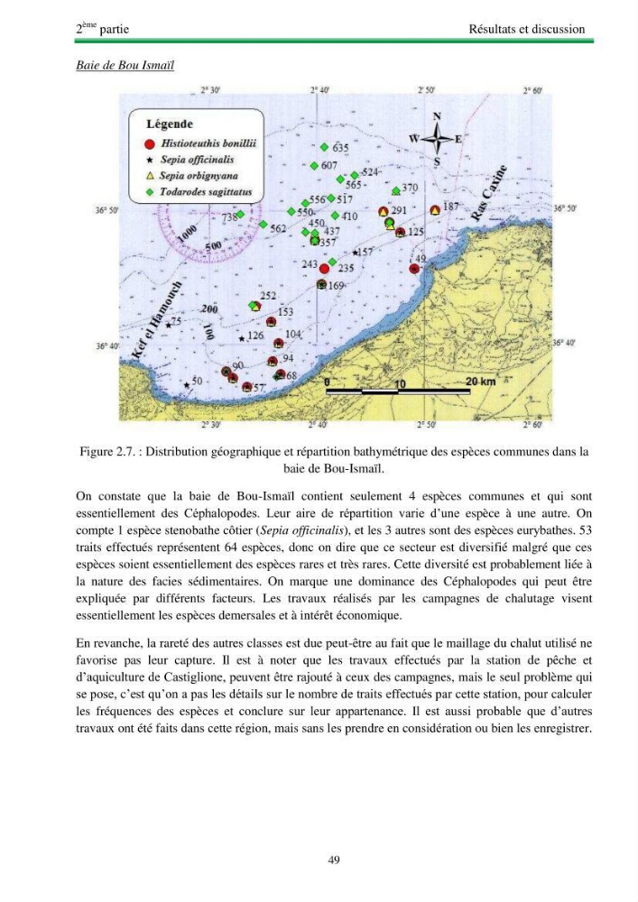 Protocole de mise en place d\'une base de données sur la biodiversité des mollusques marins de la côte algerienne