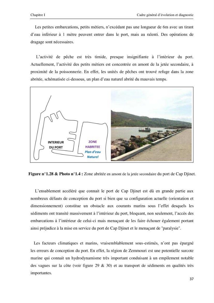Impact des infrastructures maritimes sur le littoral
