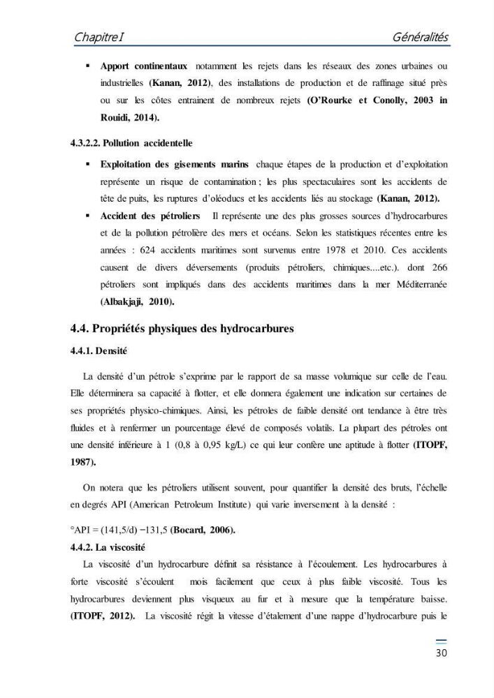Evaluation de l\'étatt de la pollution des eaux superficielles du bassin Mustapha: Port d\'Alger