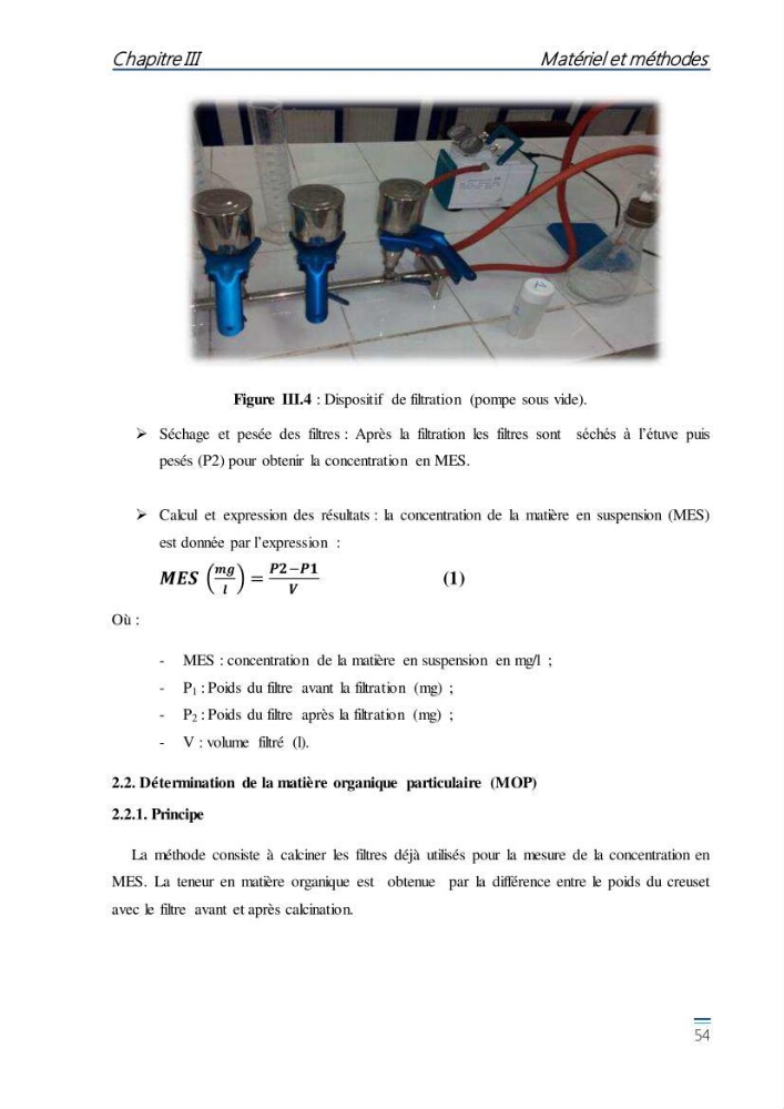 Evaluation de l\'étatt de la pollution des eaux superficielles du bassin Mustapha: Port d\'Alger