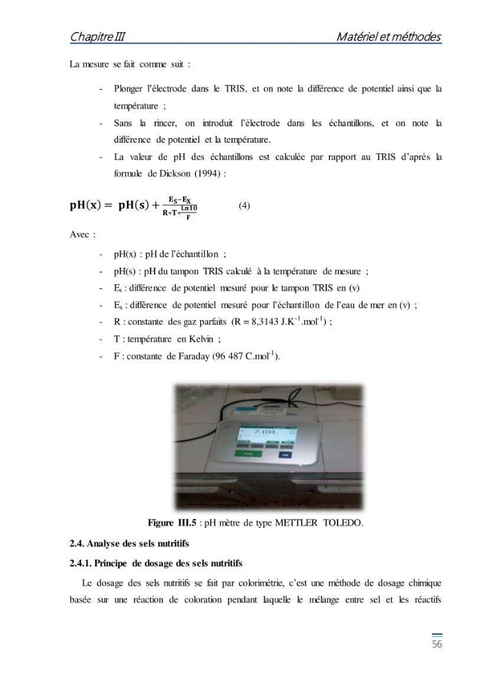 Evaluation de l\'étatt de la pollution des eaux superficielles du bassin Mustapha: Port d\'Alger