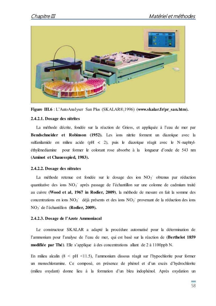 Evaluation de l\'étatt de la pollution des eaux superficielles du bassin Mustapha: Port d\'Alger