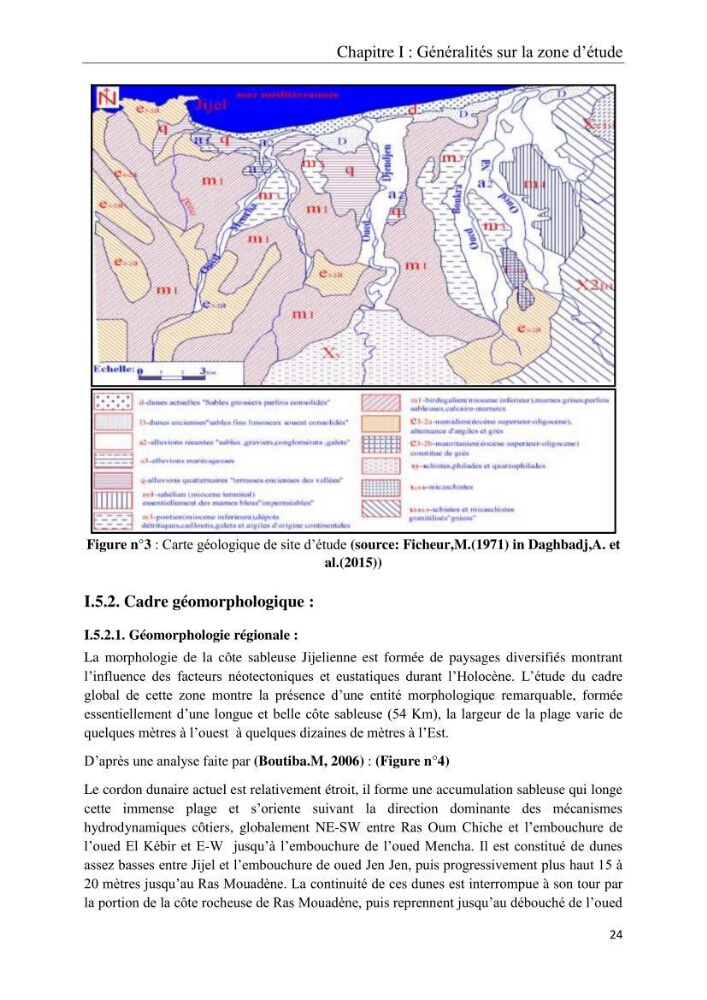 Réaménagement de la plage de Jijel et son influence sur la résolution du problème d’ensablement du port de pêche de Boudis: