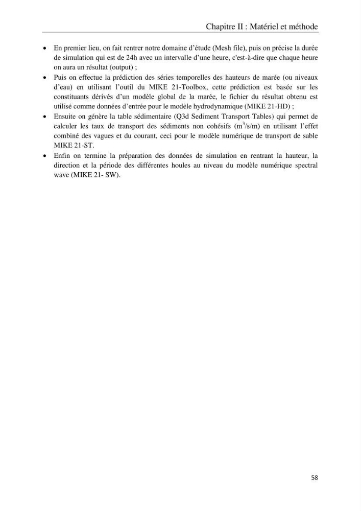 Réaménagement de la plage de Jijel et son influence sur la résolution du problème d’ensablement du port de pêche de Boudis: