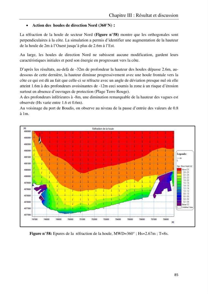 Réaménagement de la plage de Jijel et son influence sur la résolution du problème d’ensablement du port de pêche de Boudis: