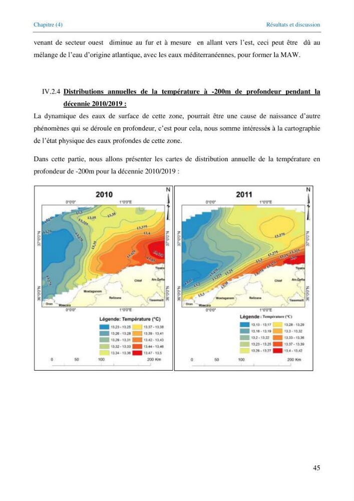 Etude de la circulation hydrologique dans la partie Est du Bassin Algérien (Chlef-Oran)