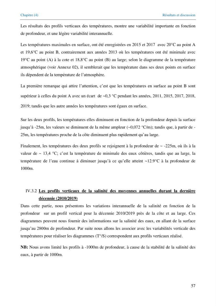 Etude de la circulation hydrologique dans la partie Est du Bassin Algérien (Chlef-Oran)