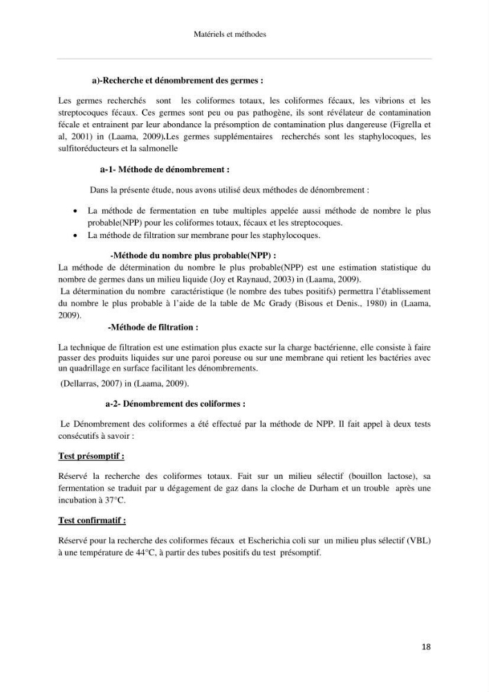 Les paramétres physico-chimiques et biologiques de la zone Ouest de Sidi-Fredj