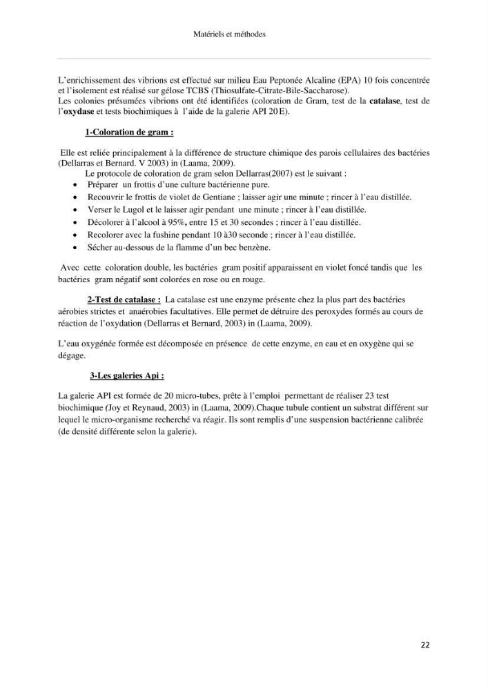 Les paramétres physico-chimiques et biologiques de la zone Ouest de Sidi-Fredj