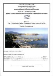 Inventaire de la faune et de la flore de la zone intertidale de l'anse de Kouâli (W.Tipaza)