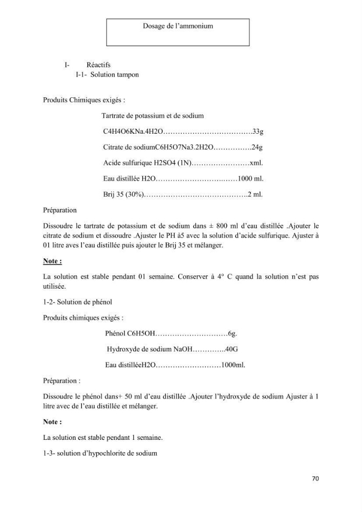 Etude hydrobiologique du barrage de Babar (wilaya de Khenchla)