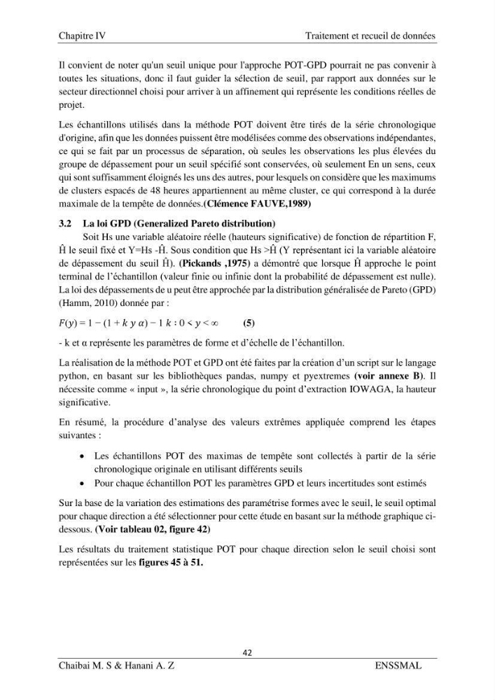 Modélisation hydrodynamique et étude d’agitation: (Cas de la Marina Bay D’Alger)