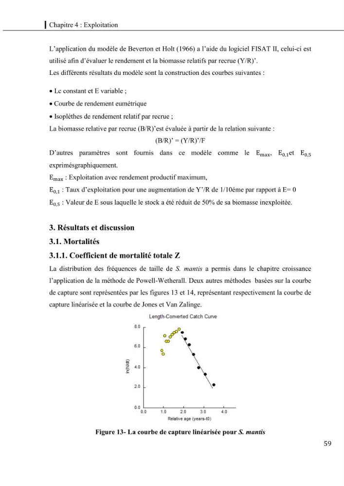 Contribution a l\'étude du régime alimentaire, de la croissance et de l\'exploitation de la squille squilla mantis linnaeus ,1758 dans la baie de bou-ismail.: